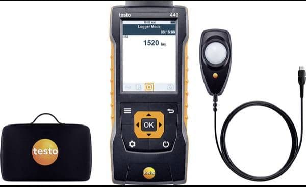 Thiết bị đo ánh sáng, độ rọi – Testo 440 (Đức)